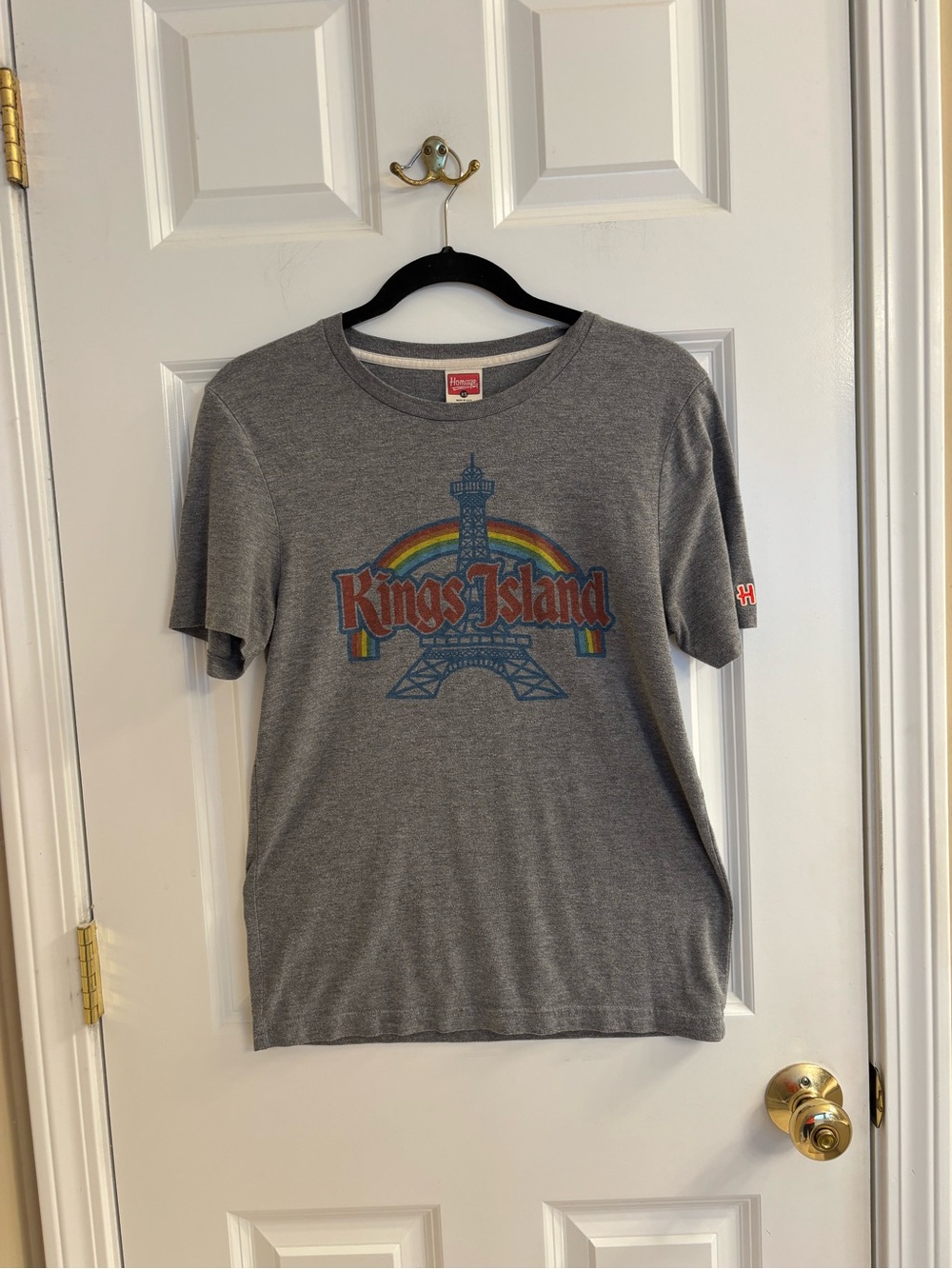 Homage Kings Island Eiffel Tower Shirt Size XS